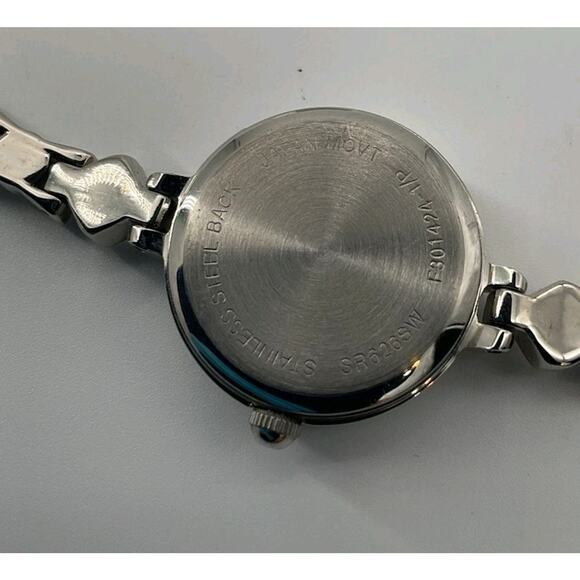 F301424 1/P WOMEN'S QUARTZ ST STEEL SILVER COLOR WRIST WATCH - Picture 4 of 5